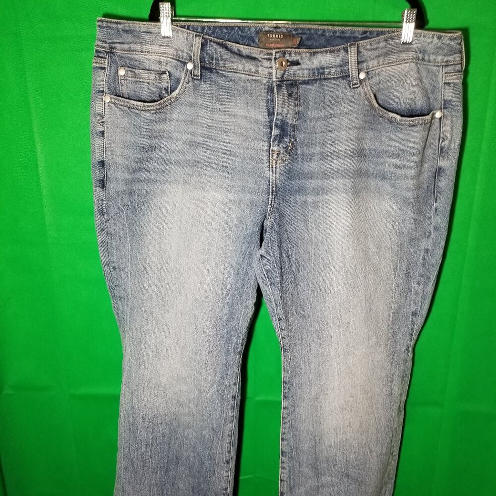 Torrid Blue Boot Cut Jeans for Women